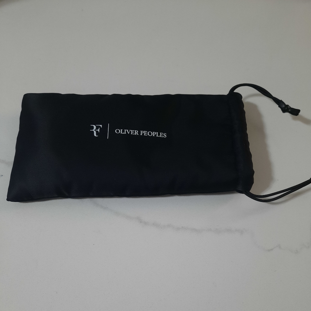 Oliver Peoples X Roger Federer Black Soft Case